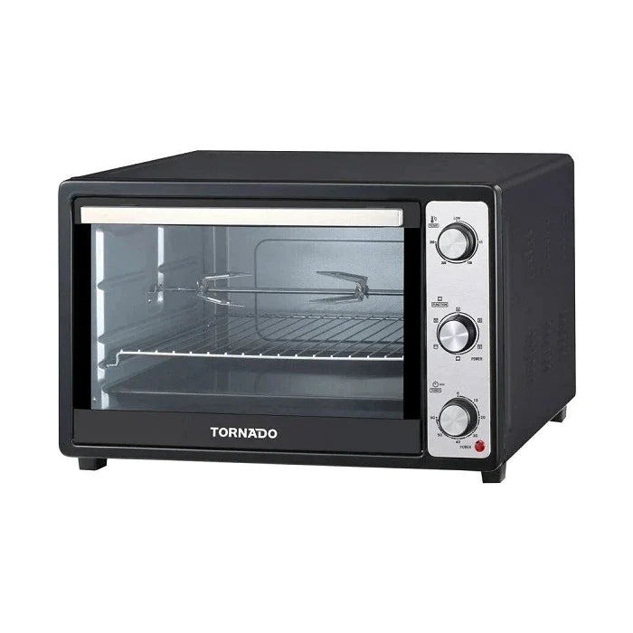 Tornado Oven 48 Liter 1800 Watt Black TEO-48DGE(K). Tornado Oven 48 Liter 1800 Watt Black TEO-48DGE(K).